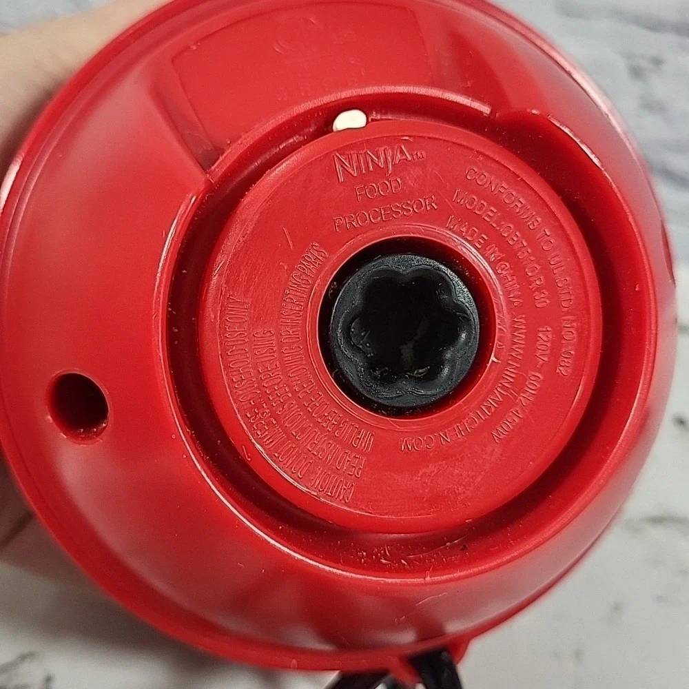 Ninja Storm QB751Q Food Processor Replacement Motor Power‎ Cord Only In RED